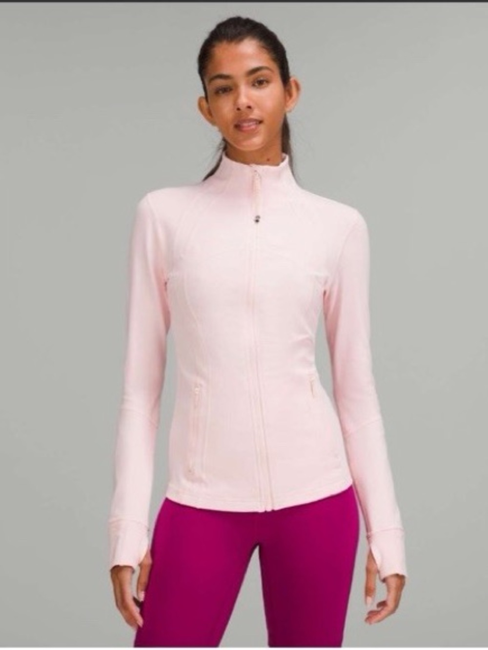 lululemon Define Jacket Nulu Strawberry Milkshake